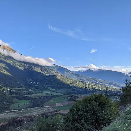 Gite En Montagne : La Terrasse Du Rabioux Chateauroux-les-Alpes Exterior photo